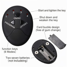 Wireless 6-Pack Abs Stimulator – Rechargeable Vibrating Muscle Exerciser & Body Massager for Abdominal Training