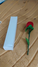 Artificial Rose Flower Shaped Jewelry Ring Box (1 Pc)